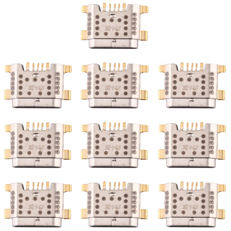 Per Vivo Y3 / U1 / Y95 / Y97 / Z1 / Z3 / Z5 / Z5X 10 pezzi connettore porta di ricarica, For Vivo Y3 Per Vivo Y3 / U1 / Y95 / Y97 / Z1 / Z3 / Z5 / Z5X 10 pezzi connettore porta di ricarica, For Vivo Y3